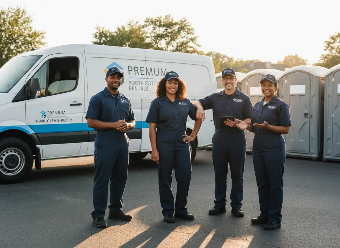VIP Portable Toilets company in Quincy, MI